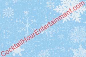 winter wonderland green screen photo